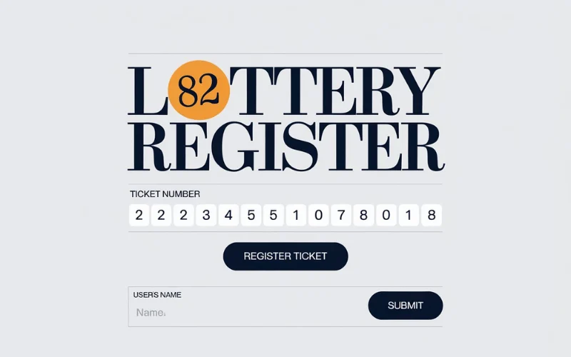 82 lottery register